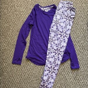 Purple Women's Pajama Set